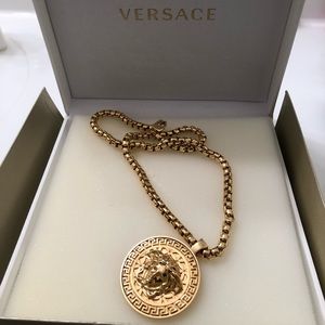 Versace Medusa necklace